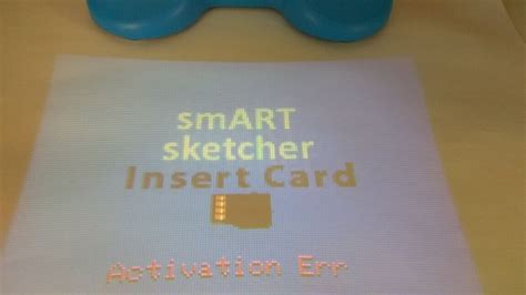 smart sketcher insert card activation error|FLYCATCHER SMART SKETCHER USER MANUAL Pdf Download.